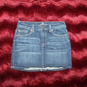 Denim Jean Skirt
